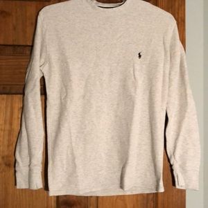 Polo long sleeve thermal shirt